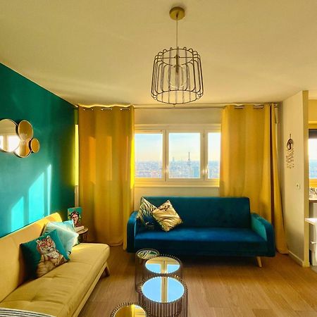 Vue Panoramique Sur Paris : Sublime Appartement Au Centre De קורבוו מראה חיצוני תמונה