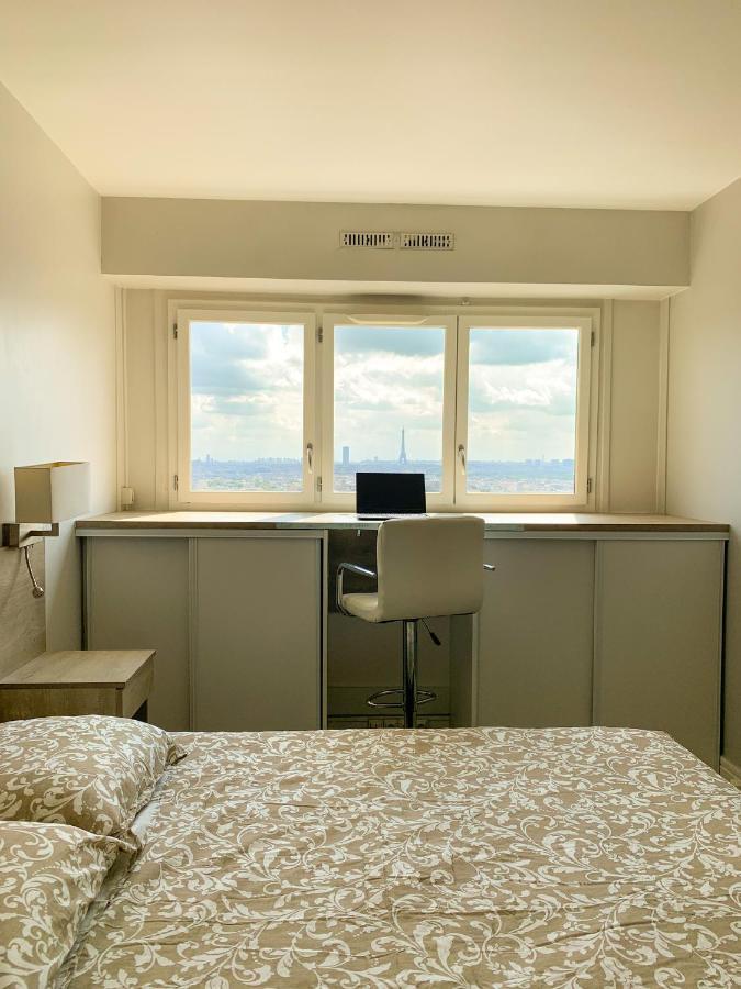 Vue Panoramique Sur Paris : Sublime Appartement Au Centre De קורבוו מראה חיצוני תמונה