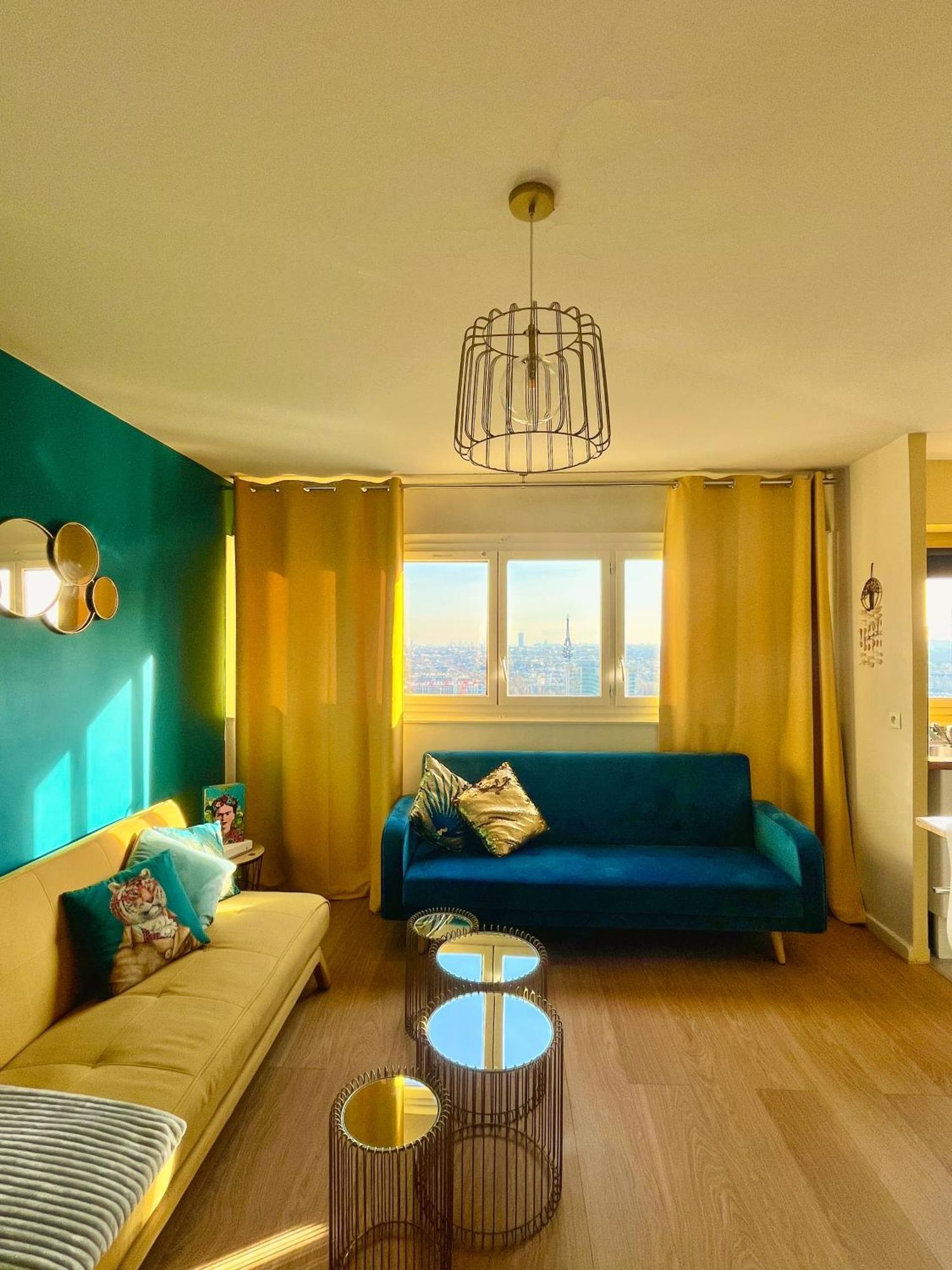 Vue Panoramique Sur Paris : Sublime Appartement Au Centre De קורבוו מראה חיצוני תמונה